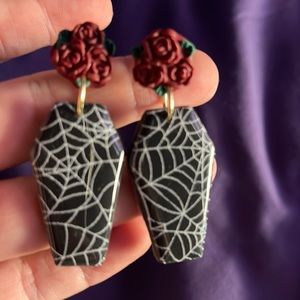 Handmade Resin Art Halloween earrings